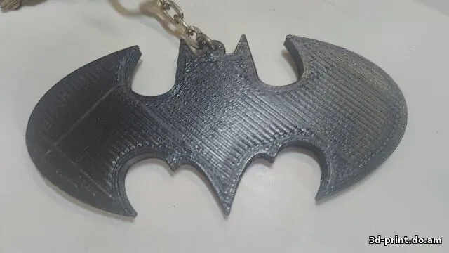 3D-модель брелка "Бетмен" 3D-модель брелка "Бетмен"