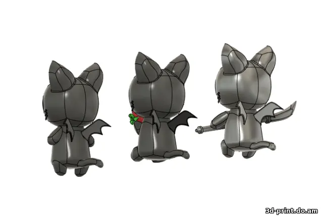 3D-модель "Nyanpire" 3D-модель "Nyanpire"