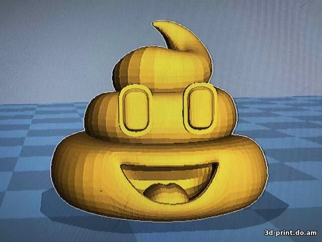 3D-модель "Фекалии, какашка"
