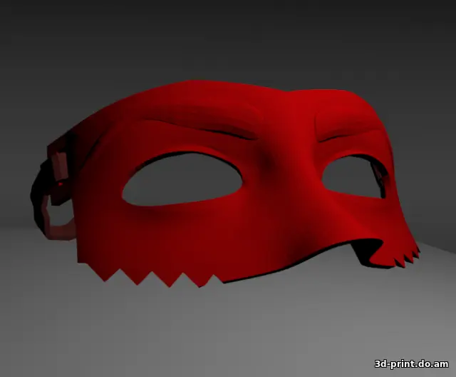 3D-модель "Маска карнавальная"