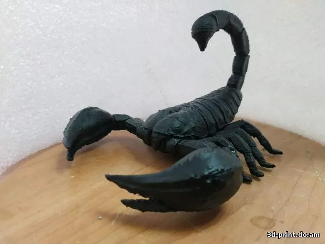 3D-модель "Огромный скорпион" 3D-модель "Огромный скорпион"