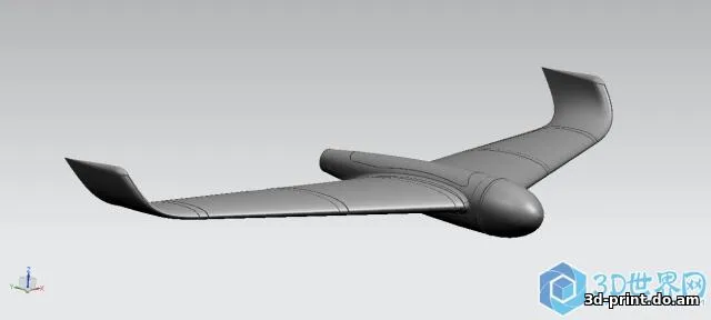 3D-модель "Летающее крыло"