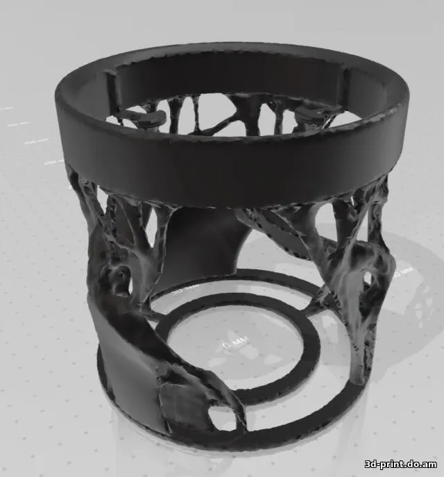3D-модель "Подставка под цветочный горшок" 3D-модель "Подставка под цветочный горшок"