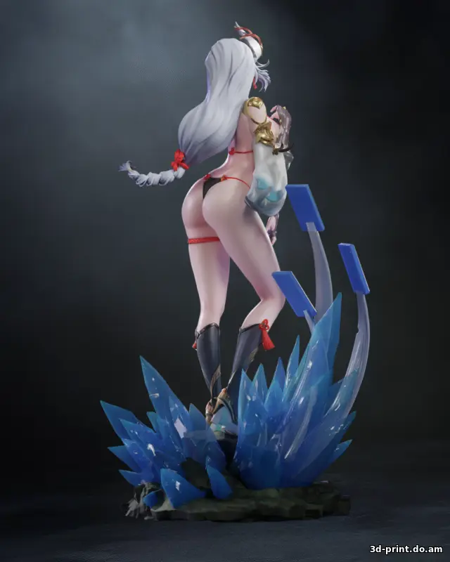 3D-модель "Геншин Импакт - Шэньхэ"