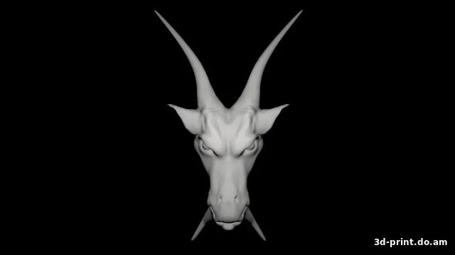3D-модель "dragon head12"