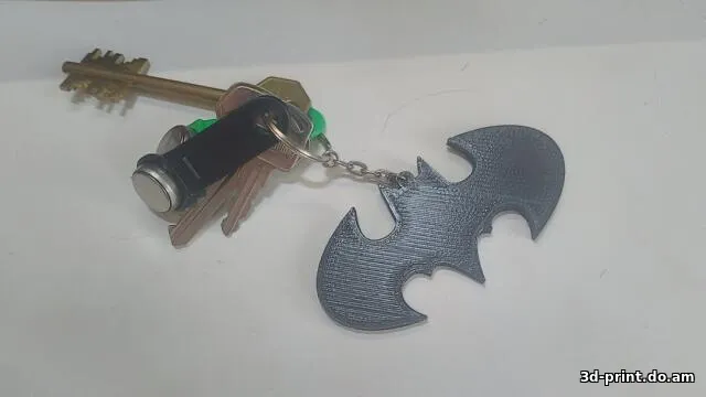 3D-модель брелка "Бетмен"