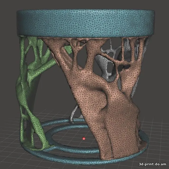 3D-модель "Подставка под цветочный горшок"