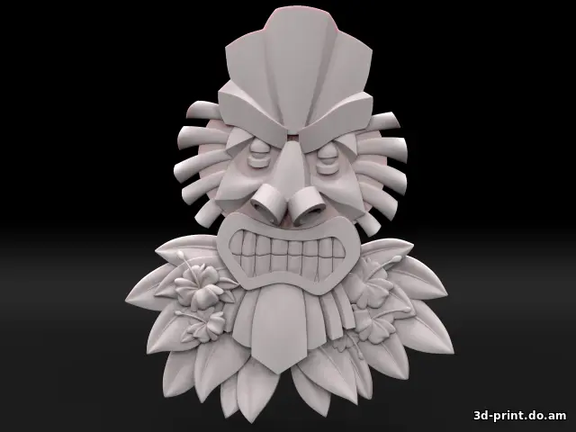 3D-модель "Маска тики"