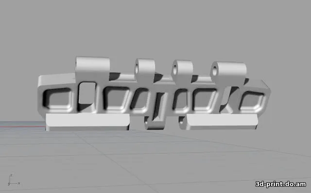 3D-модель "Трак для танка КВ-1/2" 3D-модель "Трак для танка КВ-1/2"