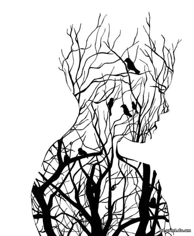 3D-модель "Девушка возле автомобиля" 3D-модель "Девушка возле автомобиля"