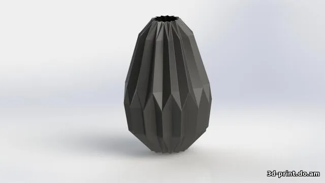 3D-модель "Ваза_граненая"