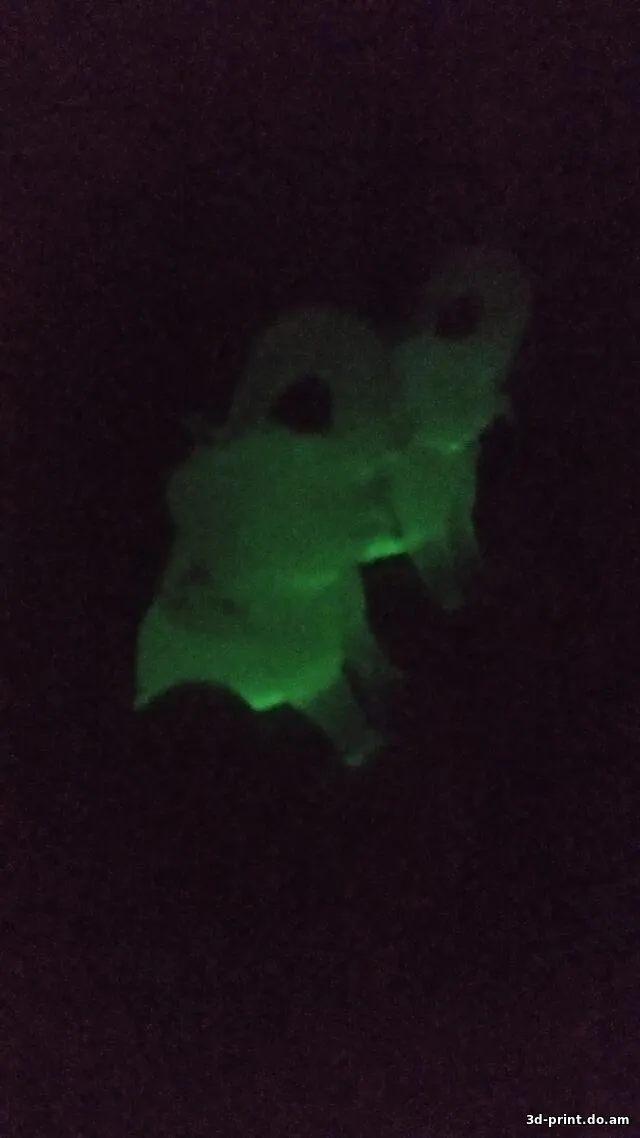 3D-модель "Слон светящийся люминофором"