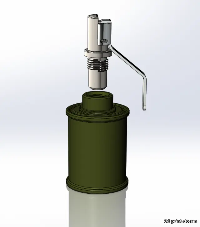 3D-модель "Граната РГ-42"