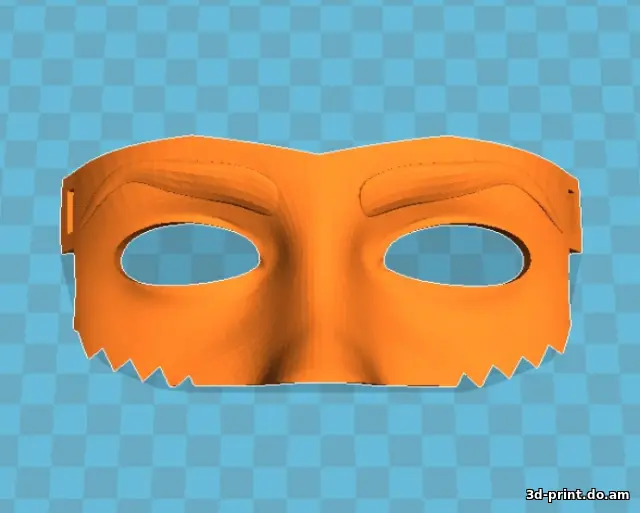 3D-модель "Маска карнавальная"