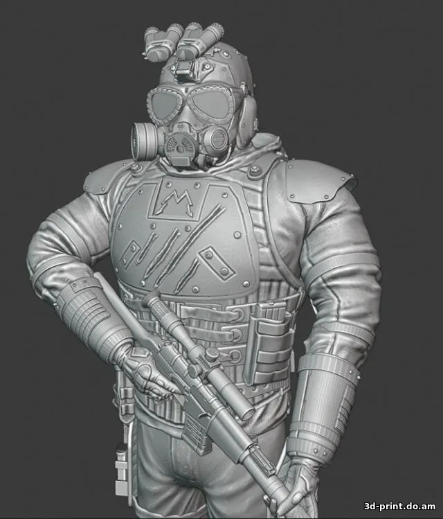 3D-модель "Метро Бюст" 3D-модель "Метро Бюст"