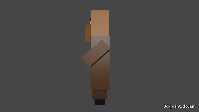 3D-модель "Житель" из игры Minecaft 3D-модель "Житель" из игры Minecaft