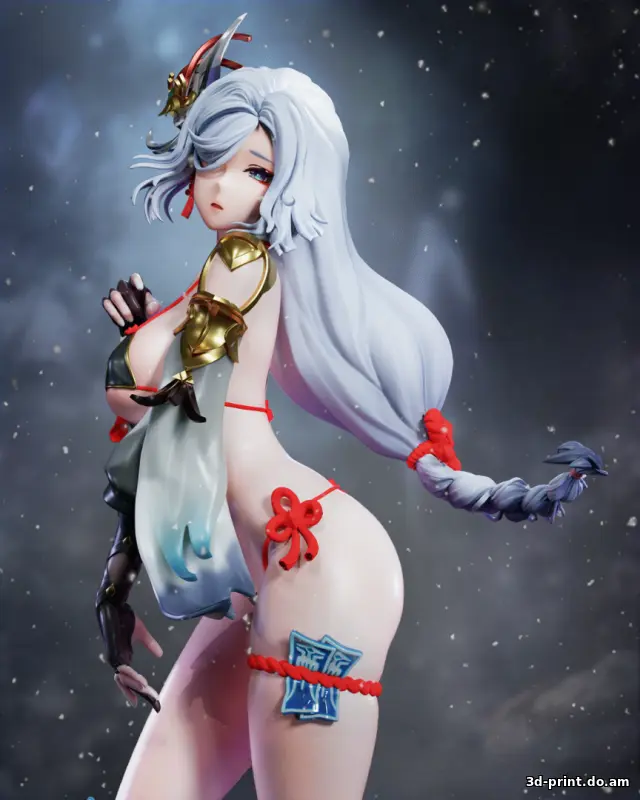 3D-модель "Геншин Импакт - Шэньхэ"