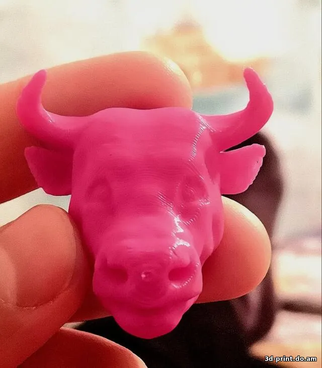 3D-модель "Голова быка" 3D-модель "Голова быка"