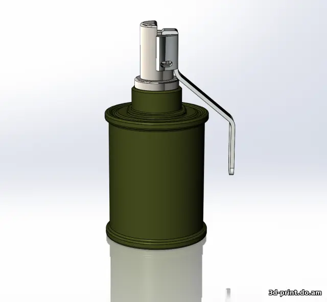 3D-модель "Граната РГ-42" 3D-модель "Граната РГ-42"