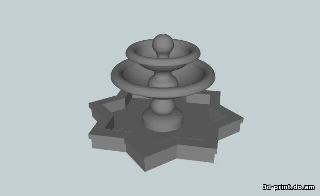 3D-модель "Фонтан"