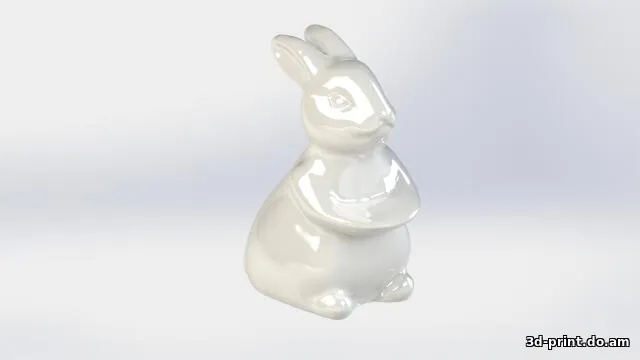 3D-модель "Кролик подставка"