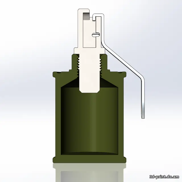 3D-модель "Граната РГ-42" 3D-модель "Граната РГ-42"