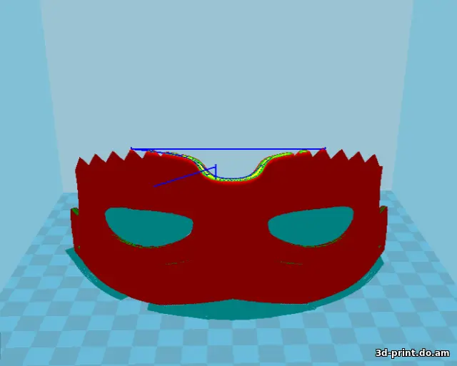 3D-модель "Маска карнавальная"