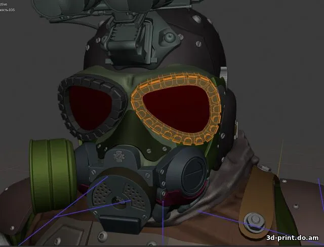 3D-модель "Метро Бюст"