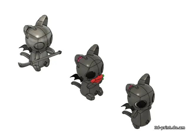 3D-модель "Nyanpire" 3D-модель "Nyanpire"