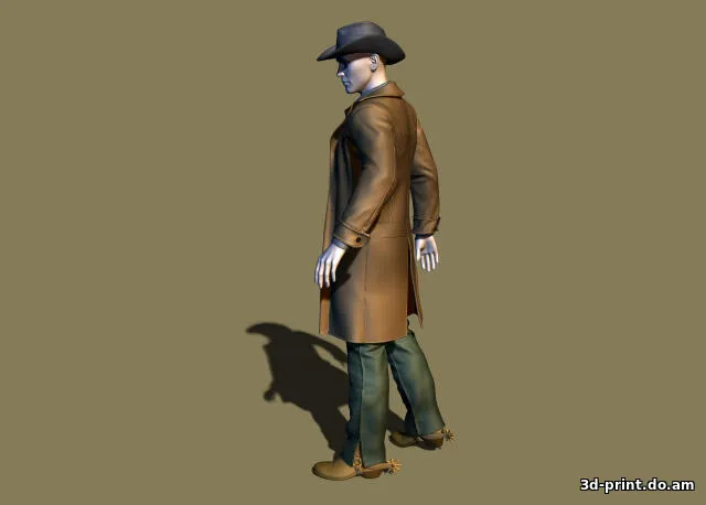 3D-модель "Ковбой"
