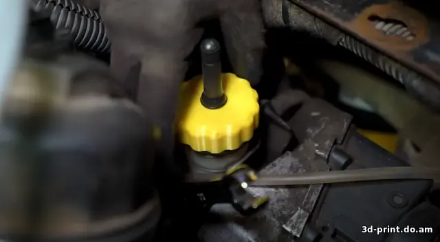 3D-модель "Крышка бачка сцепления Easytronic Opel Corsa C 2003г."