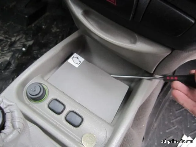 3D-модель "Крышка Lada Kalina 1"