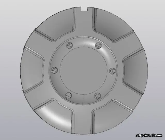 3D-модель "Заглушка для литого диска на ВАЗ(LADA)"