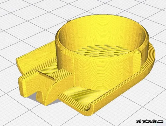 3D-модель "Заглушка дворника Mitsubishi (л200-IV, Pajero Sport и др.)"