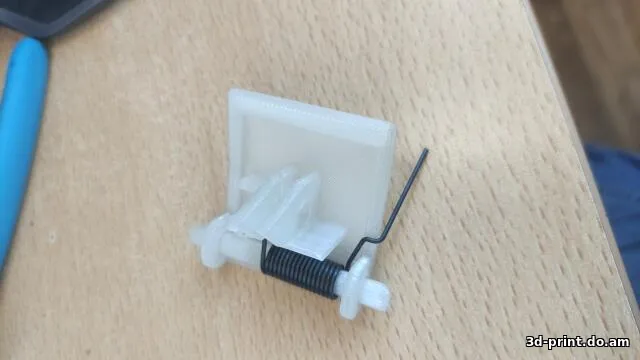 3D-модель "Ручка открывания капота Nissan X-Trail T31 | xtrail | x trail"