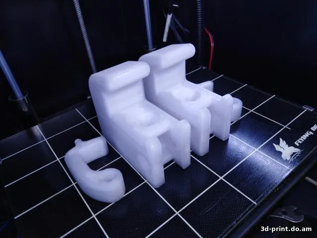 3D-модель "Крепление реечного домкрата (High-Lift Jack, Farm Jack, Хайджек, Хай-джек) на вертикальную поверхность"