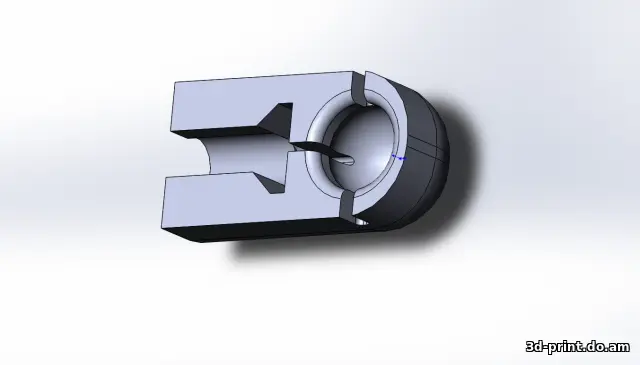 3D-модель "Наконечник троса газа М2141, ИЖ-2126"