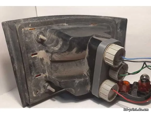 3D-модель "Плата задних фонарей ВАЗ 2111"