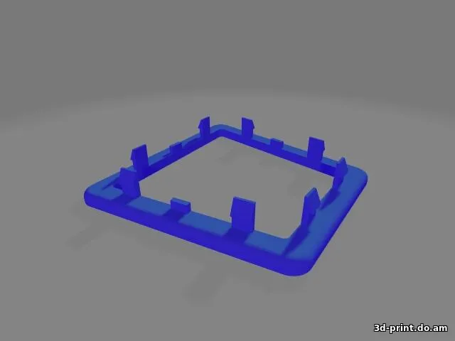 3D-модель "Рамка кожуха ручки КПП Fiat Albea"