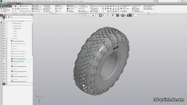 3D-модель "Колесо ВИ-202"