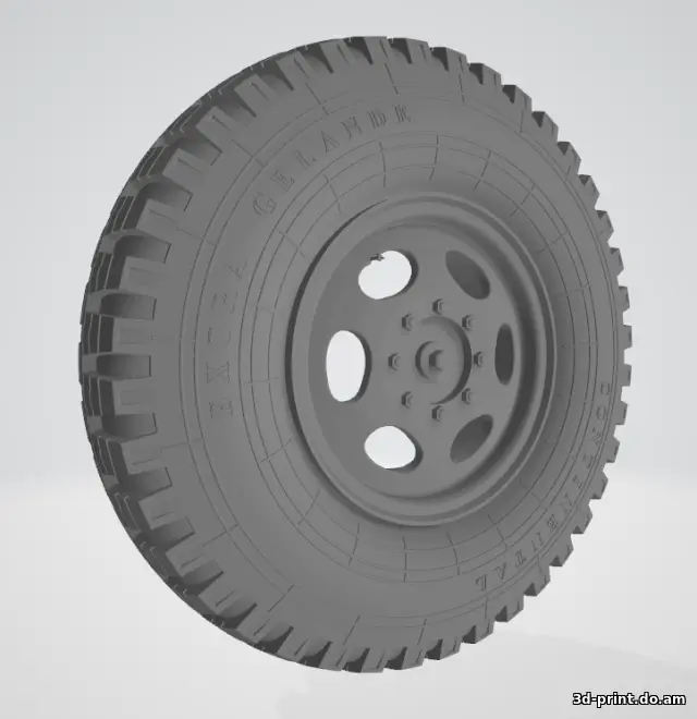 3D-модель "Колесо масштаб 1:35"