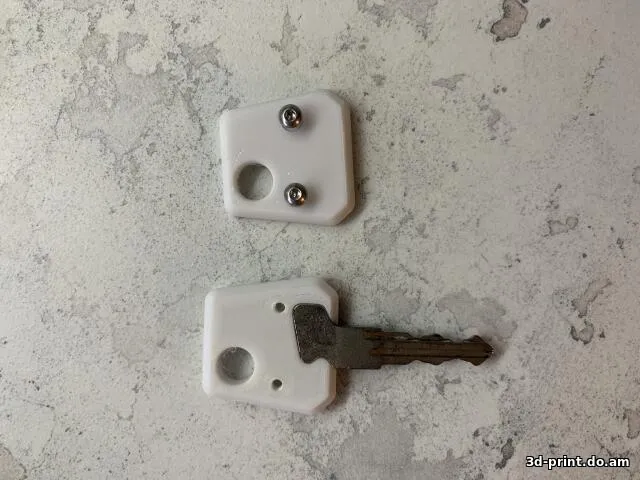 3D-модель "Ручка ключа зажигания ВАЗ 2110"