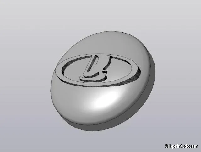 3D-модель "Заглушка крепления щеток Lada Kalina/Granta (на гайку)"