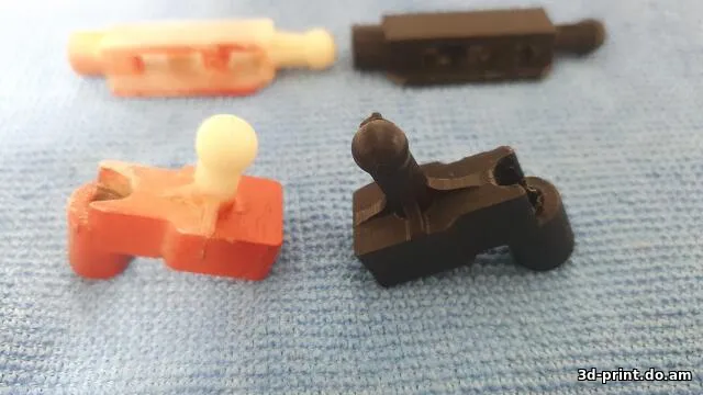 3D-модель "Ручные корректоры отражателя фары Volkswagen Golf 3 V_1"