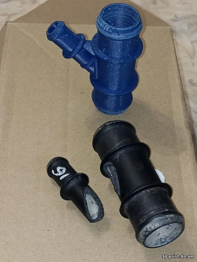 3D-модель "Патрубок системы охлаждения Volkswagen golf 4"