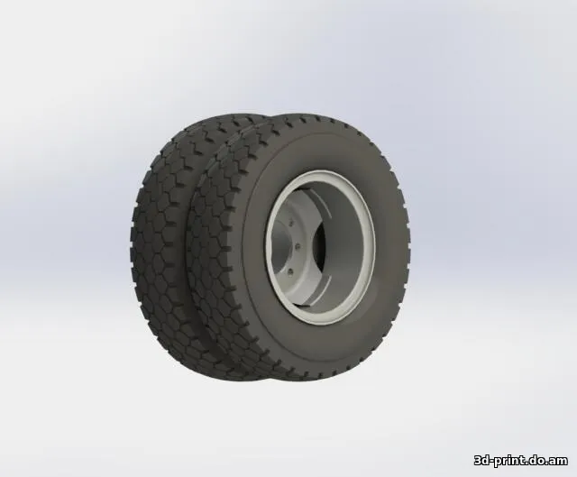 3D-модель "Колесо ЗИЛ 130"