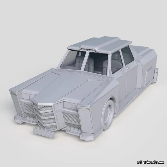 3D-модель "Аниме авто"