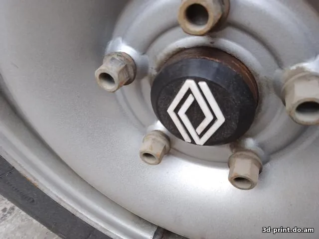 3D-модель "Колпачок накладка ступицы колеса Renault Kaptur, Duster, Arkana"