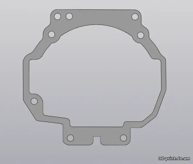 3D-модель "Переходные рамки Hella 3R для Toyota Camry 40"