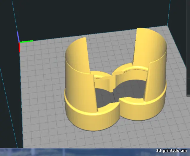 3D-модель "Защита пыльников пера вилки мотоцикла Yamaha XJR1200"